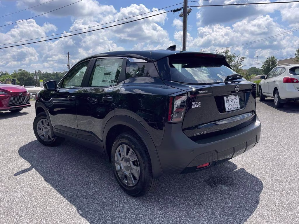 2026 Super Black Nissan Kicks S FWD SUV