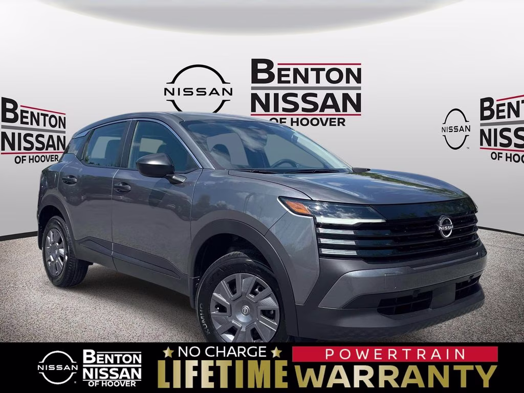 2026 Gun Metallic Nissan Kicks S FWD SUV