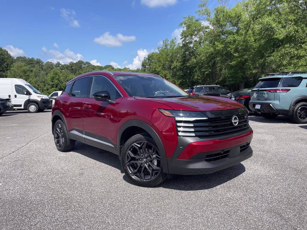 2026 Scarlet Ember Tintcoat Nissan Kicks SR FWD SUV