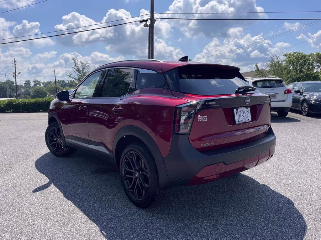 2026 Scarlet Ember Tintcoat Nissan Kicks SR FWD SUV
