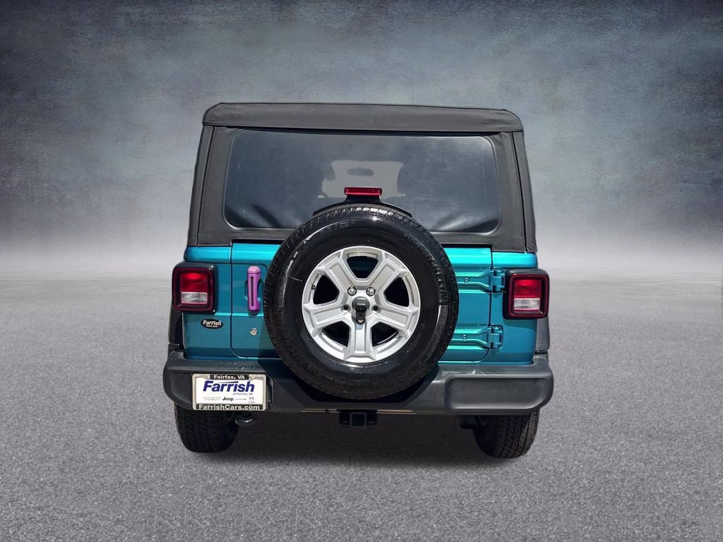 2019 Bikini Pearlcoat Jeep Wrangler Unlimited Sport S 4X4 SUV