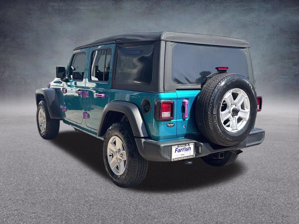 2019 Bikini Pearlcoat Jeep Wrangler Unlimited Sport S 4X4 SUV
