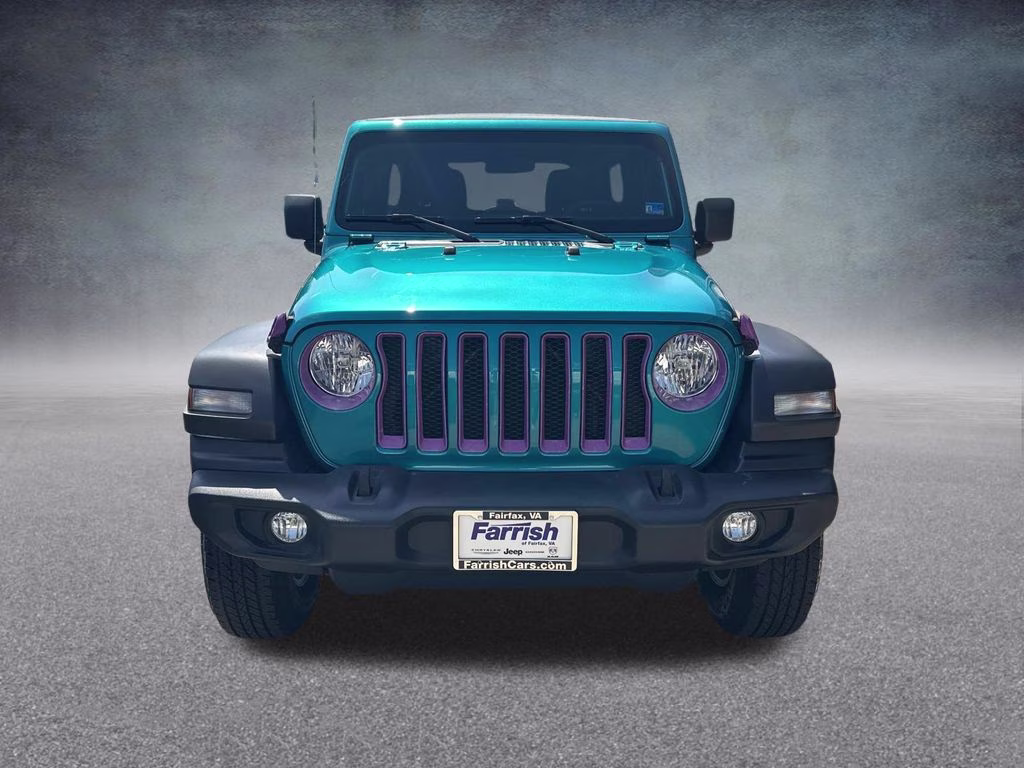 2019 Bikini Pearlcoat Jeep Wrangler Unlimited Sport S 4X4 SUV