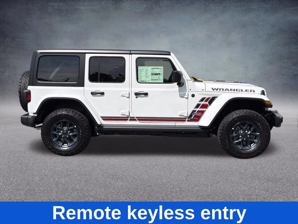 2026 Bright White Clearcoat Jeep Wrangler 4X4 SUV