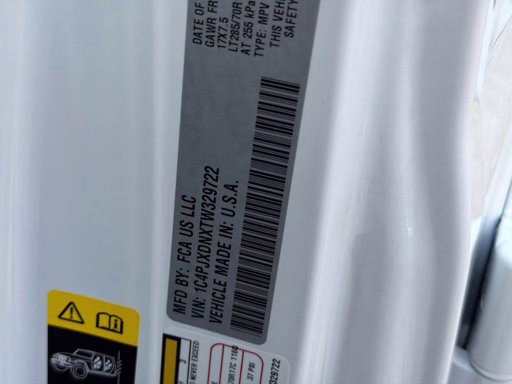 2026 Bright White Clearcoat Jeep Wrangler 4X4 SUV