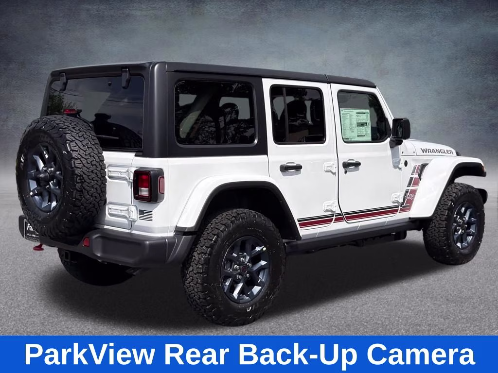2026 Bright White Clearcoat Jeep Wrangler 4X4 SUV