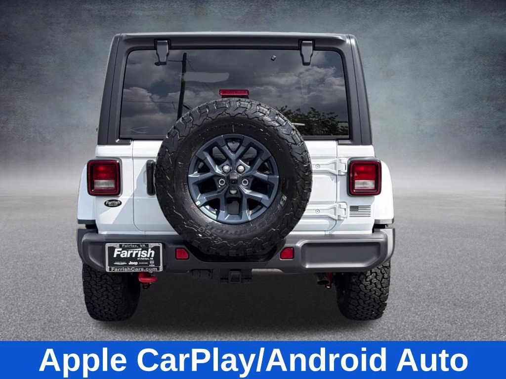 2026 Bright White Clearcoat Jeep Wrangler 4X4 SUV