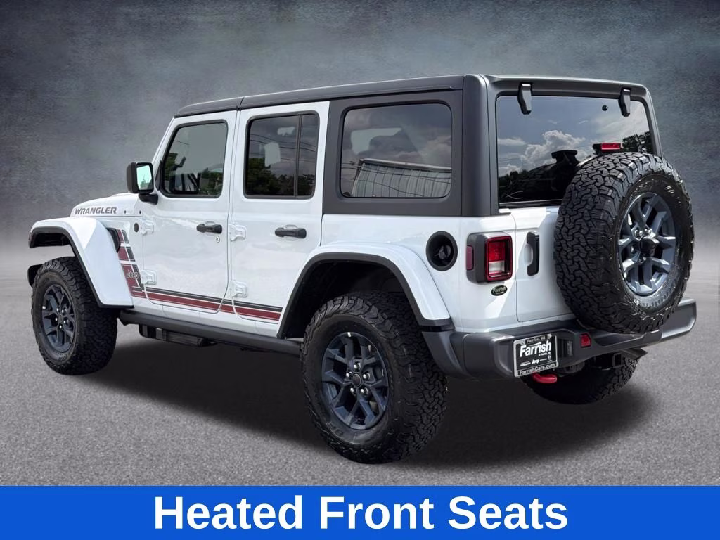 2026 Bright White Clearcoat Jeep Wrangler 4X4 SUV