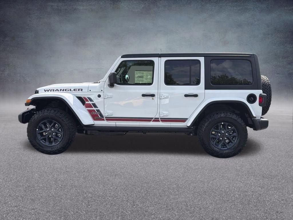2026 Bright White Clearcoat Jeep Wrangler 4X4 SUV