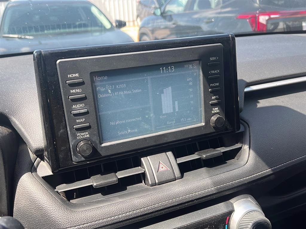 2019 Blue Flame Toyota RAV4 LE FWD SUV