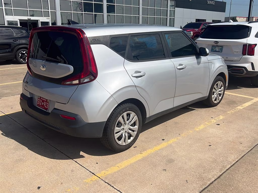 2020 Sparkling Silver Kia Soul LX FWD Hatchback