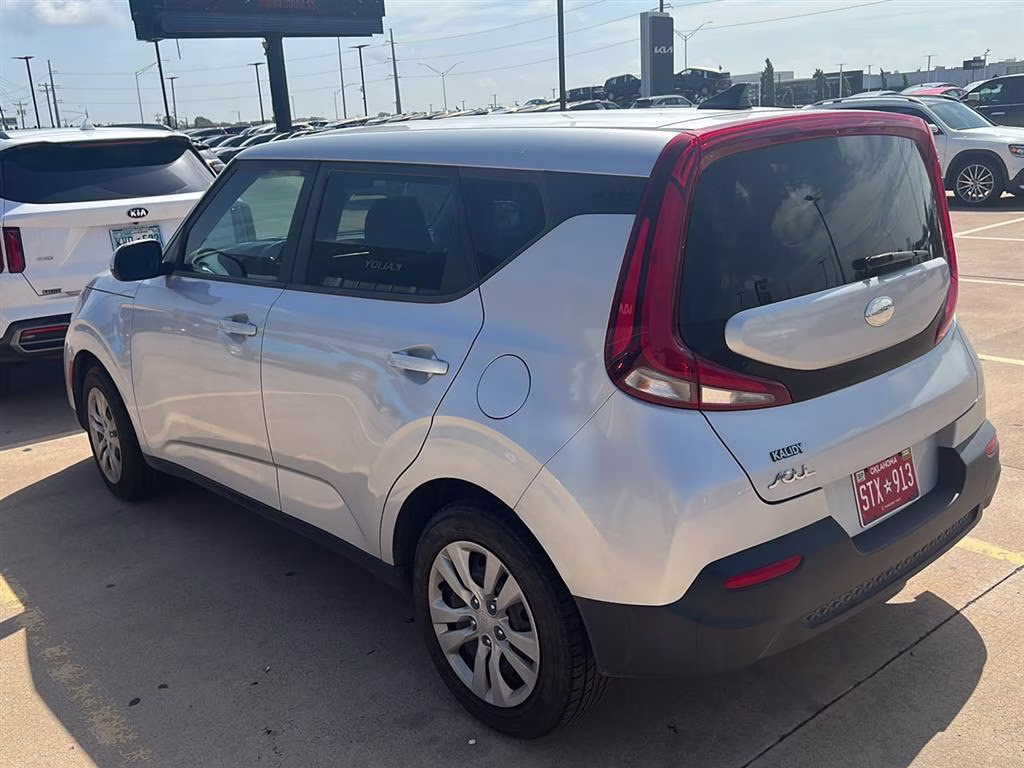 2020 Sparkling Silver Kia Soul LX FWD Hatchback