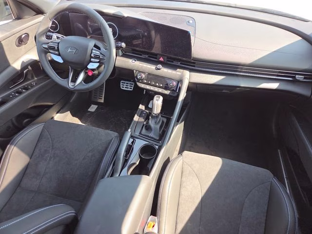 2026 Atlas White Hyundai Elantra N Base FWD Sedan