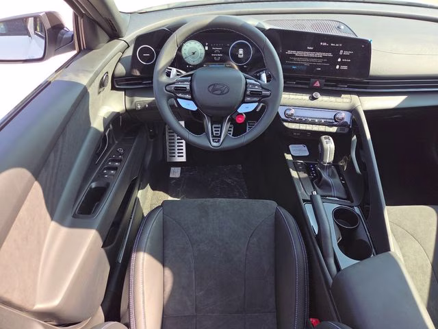 2026 Atlas White Hyundai Elantra N Base FWD Sedan