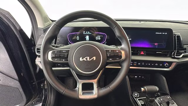 2025 Ebony Black Kia Sportage EX FWD SUV