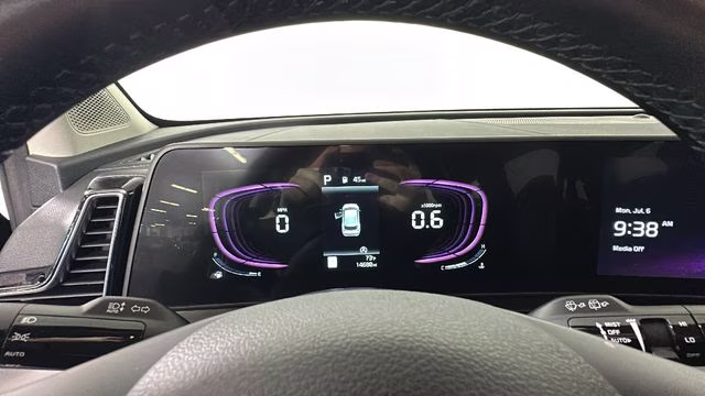 2025 Ebony Black Kia Sportage EX FWD SUV