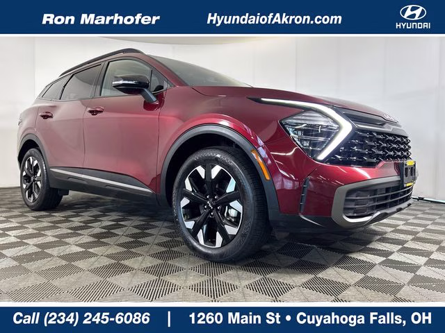 2024 Dawning Red Kia Sportage X-Line AWD SUV