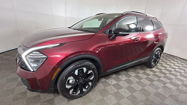 2024 Dawning Red Kia Sportage X-Line AWD SUV