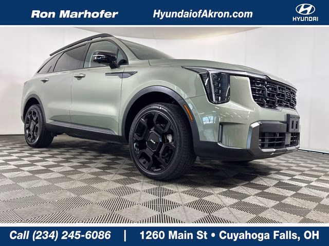 2024 Jungle Green Kia Sorento X-Line SX AWD SUV