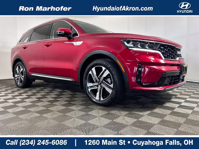 2022 Runway Red Kia Sorento Plug-In Hybrid SX AWD SUV