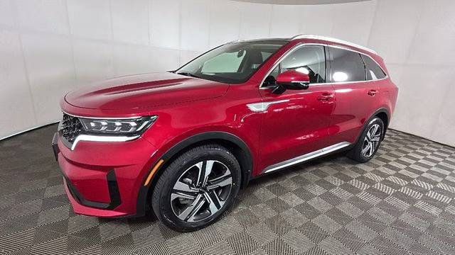 2022 Runway Red Kia Sorento Plug-In Hybrid SX AWD SUV