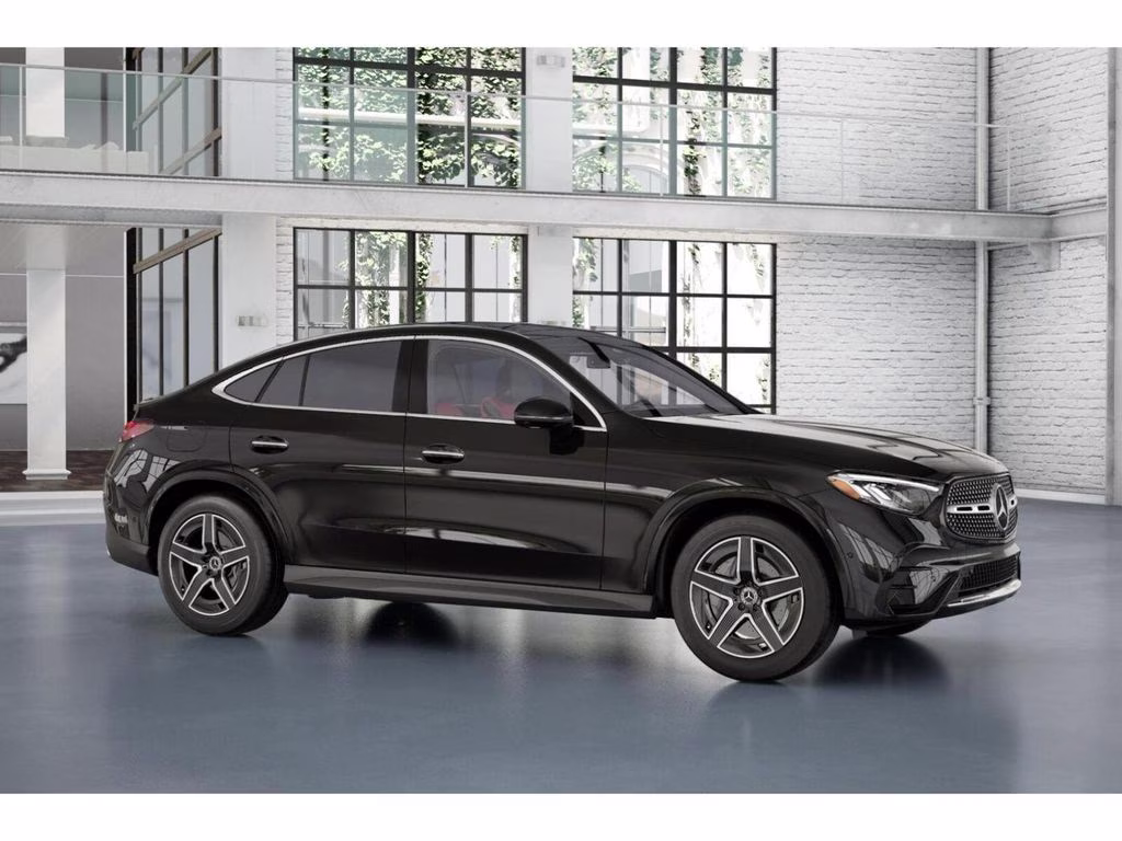 2026 Black Mercedes-Benz GLC GLC 300 Coupe AWD SUV