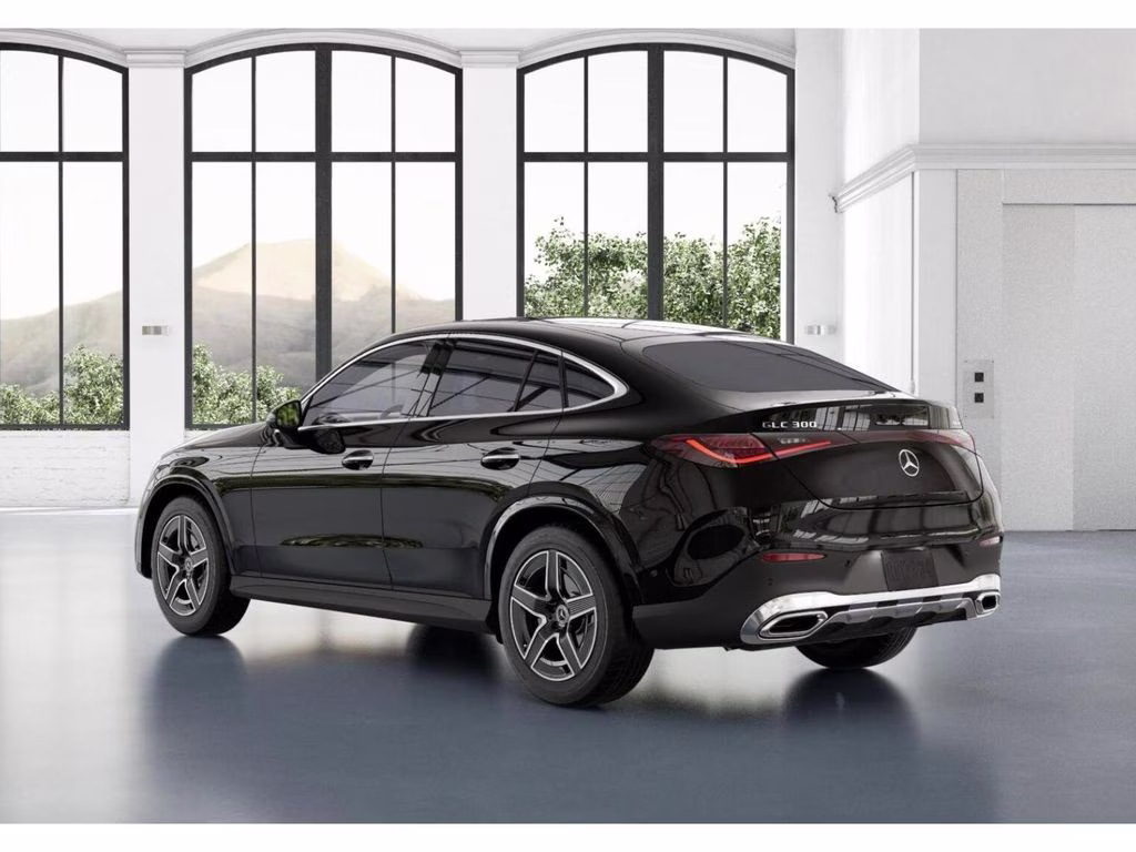 2026 Black Mercedes-Benz GLC GLC 300 Coupe AWD SUV