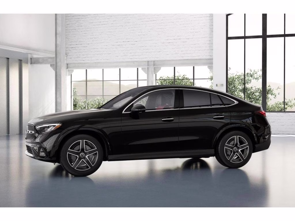 2026 Black Mercedes-Benz GLC GLC 300 Coupe AWD SUV