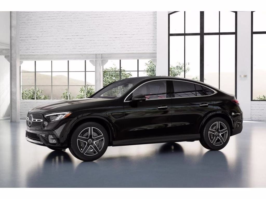 2026 Black Mercedes-Benz GLC GLC 300 Coupe AWD SUV