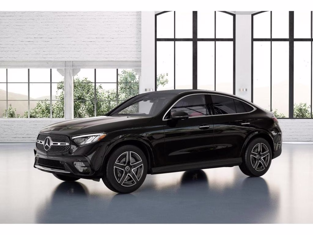 2026 Black Mercedes-Benz GLC GLC 300 Coupe AWD SUV
