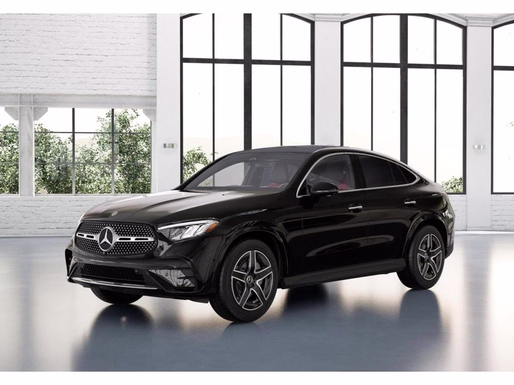 2026 Black Mercedes-Benz GLC GLC 300 Coupe AWD SUV