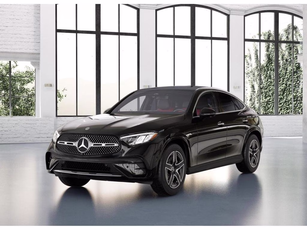 2026 Black Mercedes-Benz GLC GLC 300 Coupe AWD SUV