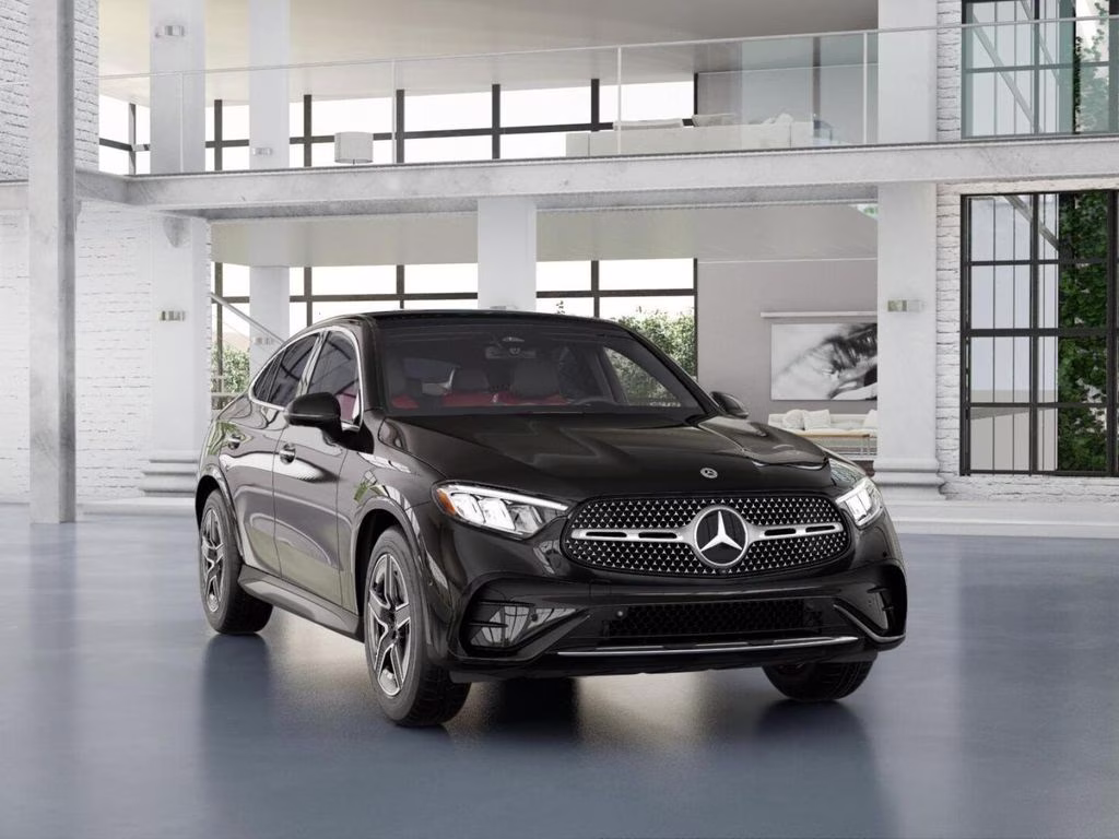 2026 Black Mercedes-Benz GLC GLC 300 Coupe AWD SUV