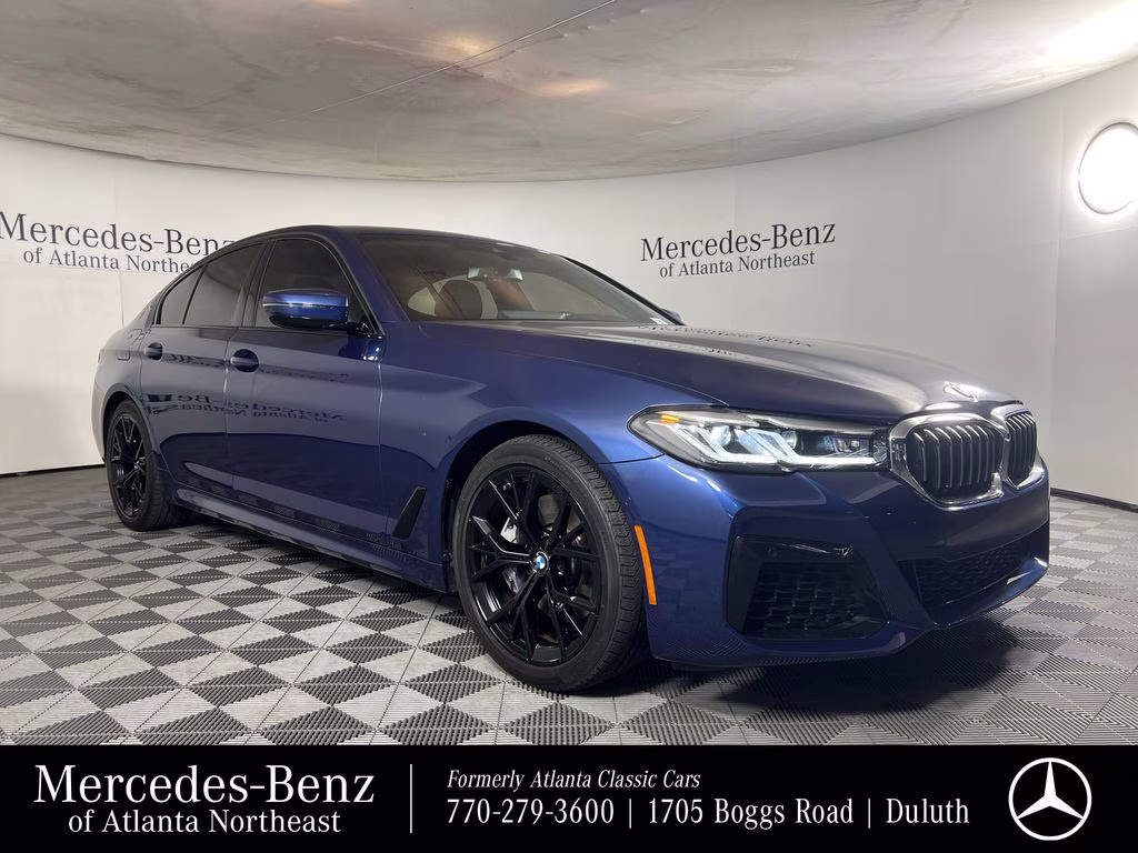 2023 Phytonic Blue Metallic BMW 5 Series 540i RWD Sedan