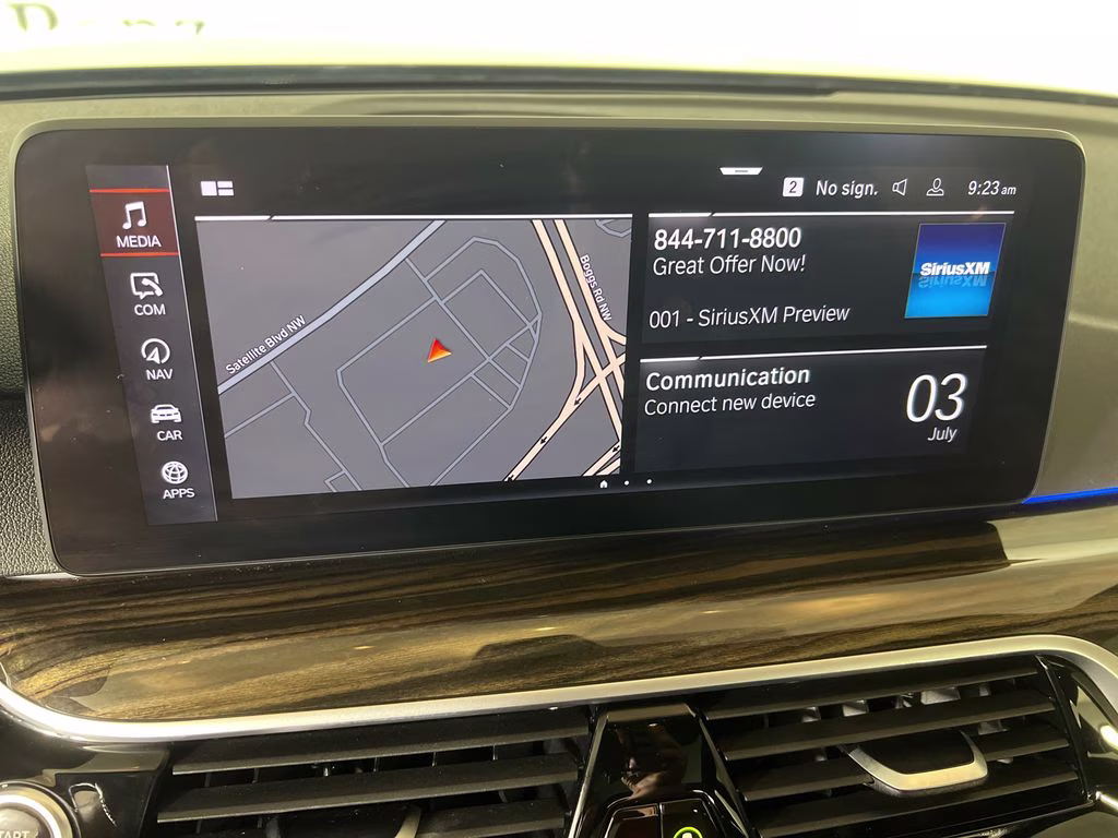 2023 Phytonic Blue Metallic BMW 5 Series 540i RWD Sedan