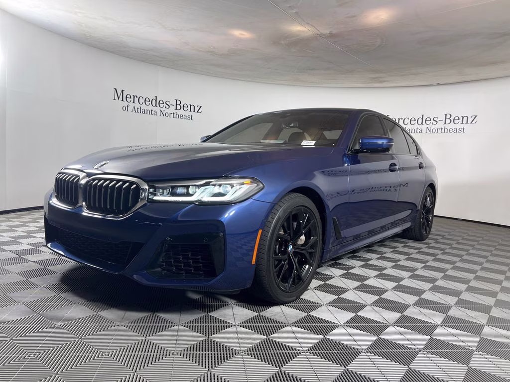2023 Phytonic Blue Metallic BMW 5 Series 540i RWD Sedan