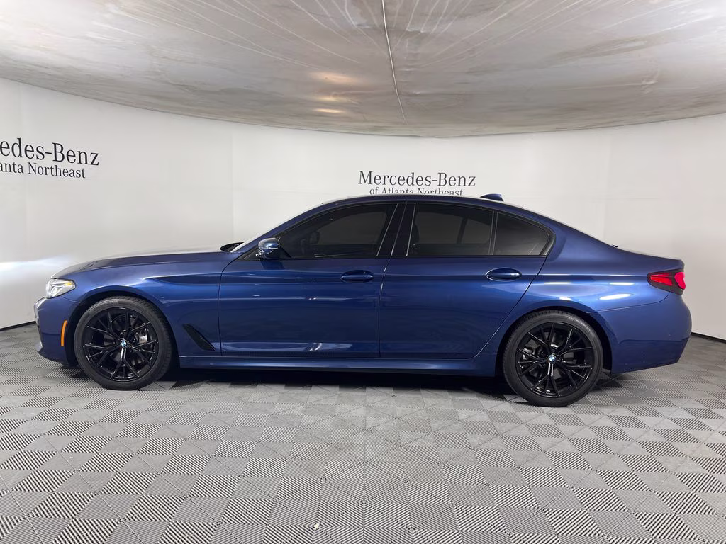 2023 Phytonic Blue Metallic BMW 5 Series 540i RWD Sedan