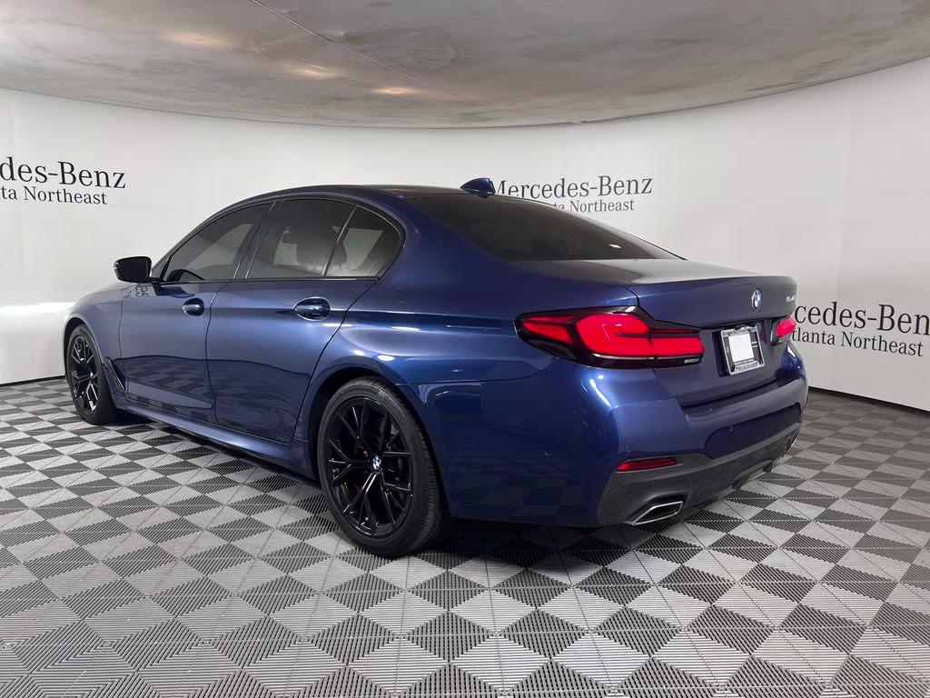 2023 Phytonic Blue Metallic BMW 5 Series 540i RWD Sedan