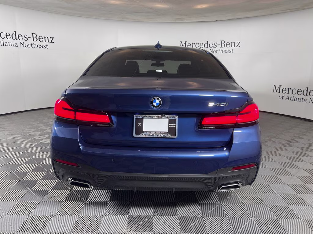 2023 Phytonic Blue Metallic BMW 5 Series 540i RWD Sedan