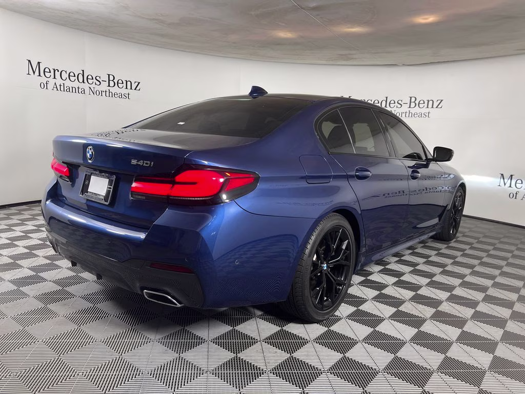 2023 Phytonic Blue Metallic BMW 5 Series 540i RWD Sedan