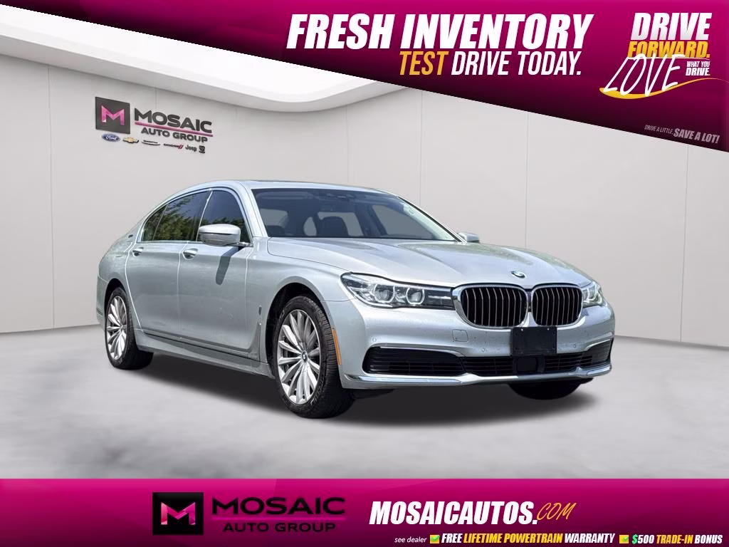 2019 Glacier Silver Metallic BMW 7 Series 740e xDrive iPerformance AWD Sedan