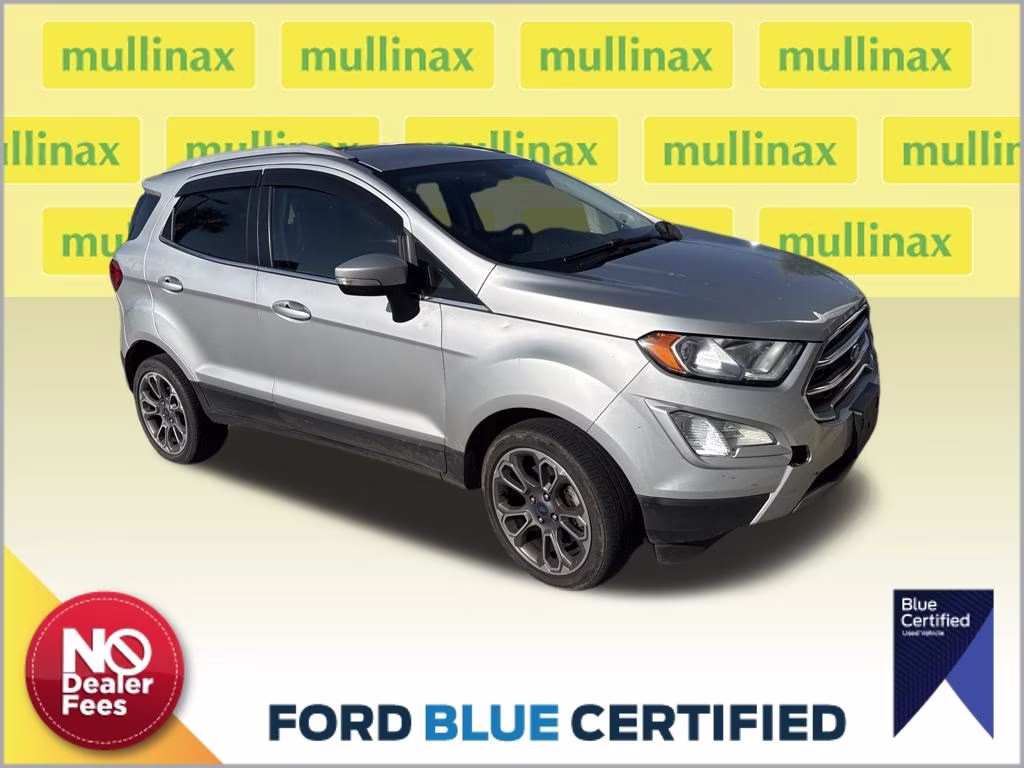2021 Moondust Silver Metallic Ford EcoSport Titanium FWD SUV