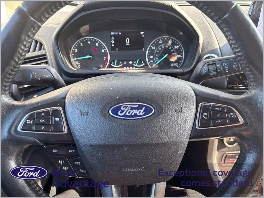 2021 Moondust Silver Metallic Ford EcoSport Titanium FWD SUV