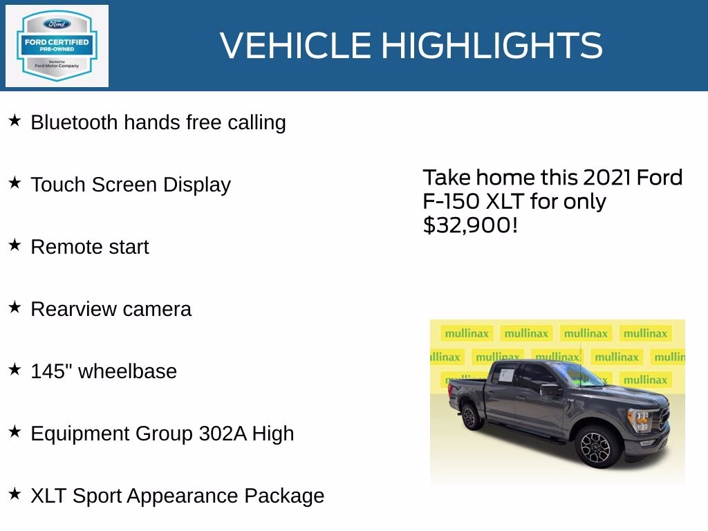 2021 Lead Foot Ford F-150 XLT RWD Truck