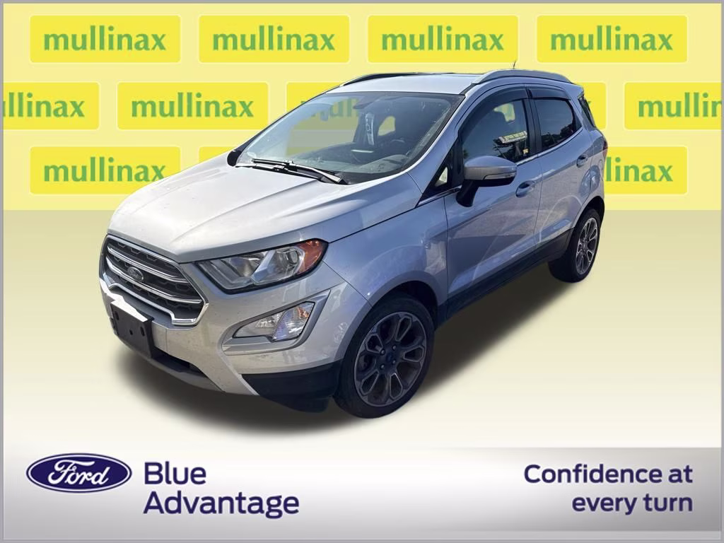 2021 Moondust Silver Metallic Ford EcoSport Titanium FWD SUV