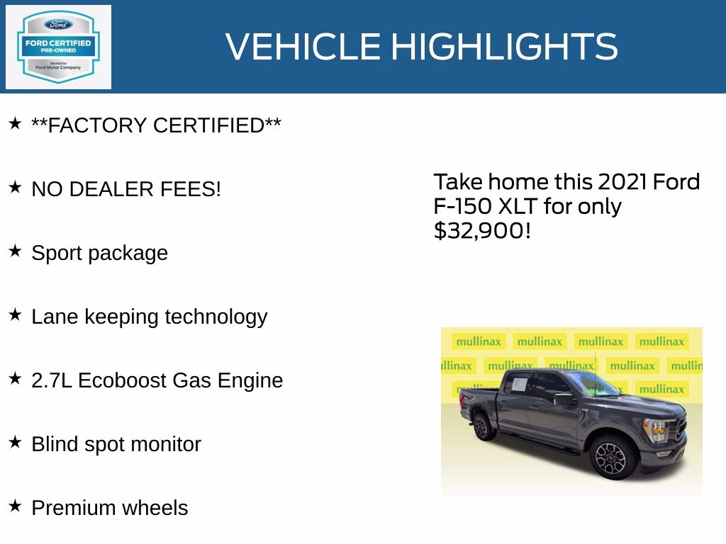 2021 Lead Foot Ford F-150 XLT RWD Truck