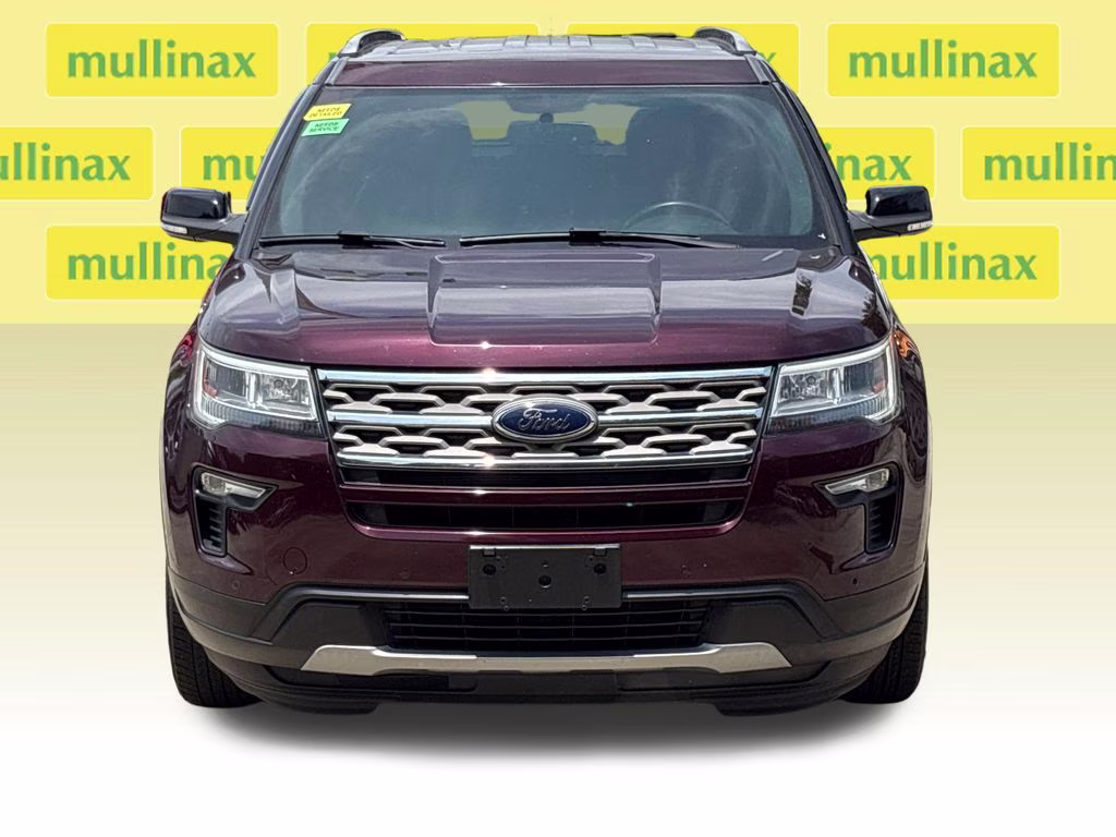 2018 Burgundy Ford Explorer XLT 4X4 SUV