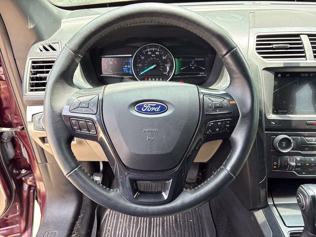 2018 Burgundy Ford Explorer XLT 4X4 SUV