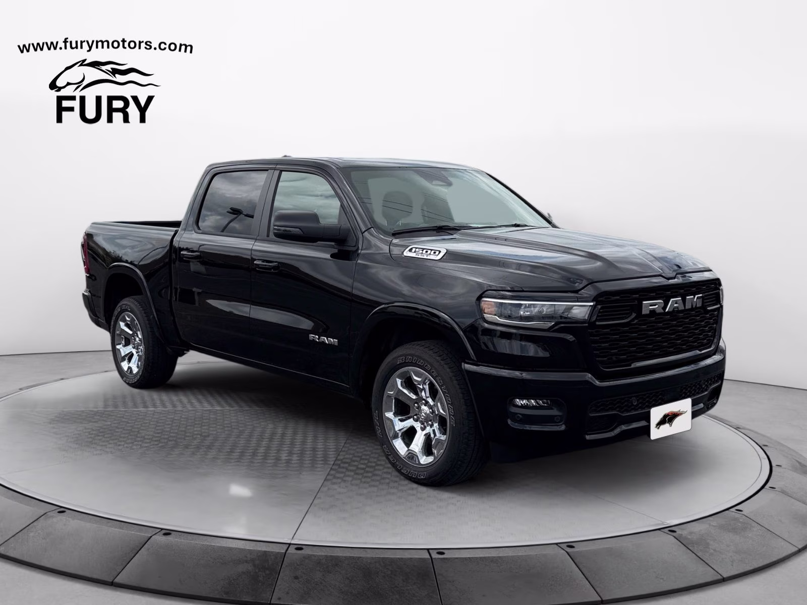 2025 Diamond Black Crystal Pearlcoat Ram 1500 Big Horn/Lone Star 4X4 Truck