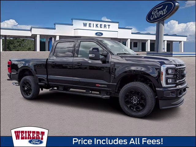 2026 Agate Black Metallic Ford Super Duty F-350 SRW Lariat 4X4 Truck